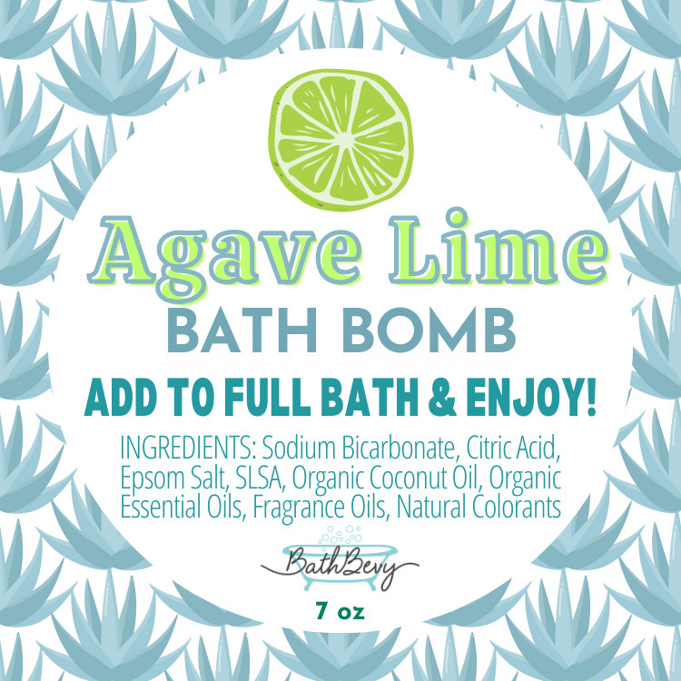 AGAVE LIME BATH BOMB – Bath Bevy