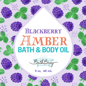 BLACKBERRY AMBER BATH AND BODY OIL