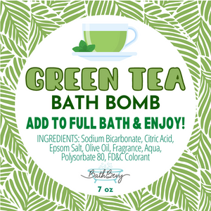 GREEN TEA BATH BOMB