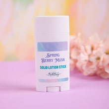 Load image into Gallery viewer, SPRING BERRY MUSK SOLID LOTION STICK