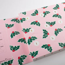 Load image into Gallery viewer, MISTLETOE SOCK ADVENT CALENDAR