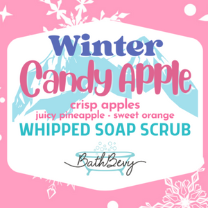 WINTER CANDY APPLE WHIPPED SOAP SCRUB