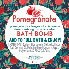 Load image into Gallery viewer, POMEGRANATE BATH BOMB