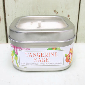 TANGERINE SAGE SOY CANDLE