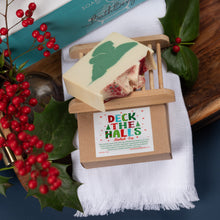 Load image into Gallery viewer, DECK THE HALLS HANDMADE SOAP BAR