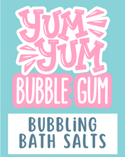 Load image into Gallery viewer, YUM YUM BUBBLE GUM BUBBLING BATH SALTS