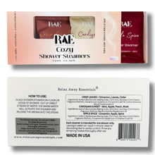 Load image into Gallery viewer, COZY SHOWER STEAMERS 6 PACK