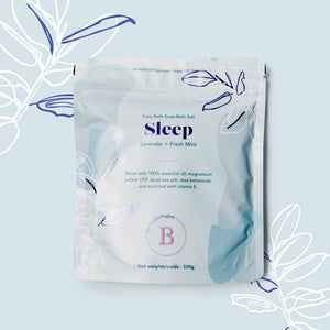 SLEEP FIZZY BATH SOAK single