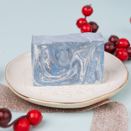 SNOW GLOBE HANDMADE SOAP BAR