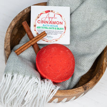 Load image into Gallery viewer, APPLE CINNAMON BATH BOMB