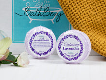 Load image into Gallery viewer, CALMING LAVENDER SHOWER STEAMERS (SET OF 2)