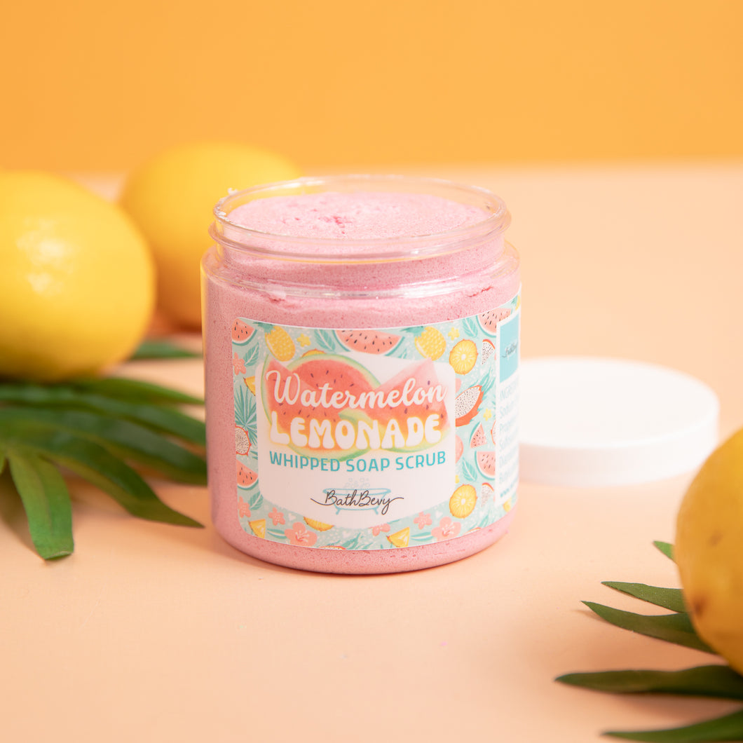 WATERMELON LEMONADE WHIPPED SOAP SCRUB