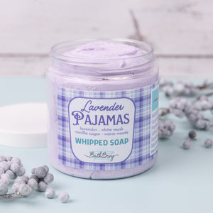 LAVENDER PAJAMAS WHIPPED SOAP