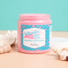 Load image into Gallery viewer, WATERMELON WAVE WHIPPED SOAP SCRUB