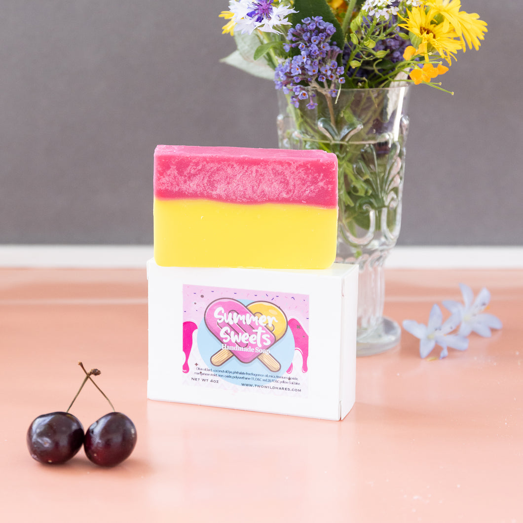 SUMMER SWEETS HANDMADE SOAP BAR