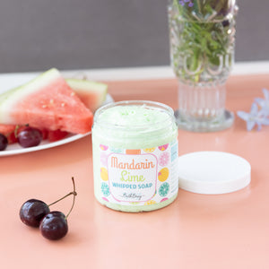 MANDARIN LIME WHIPPED SOAP