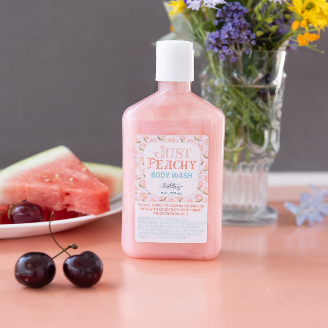 JUST PEACHY BODY WASH