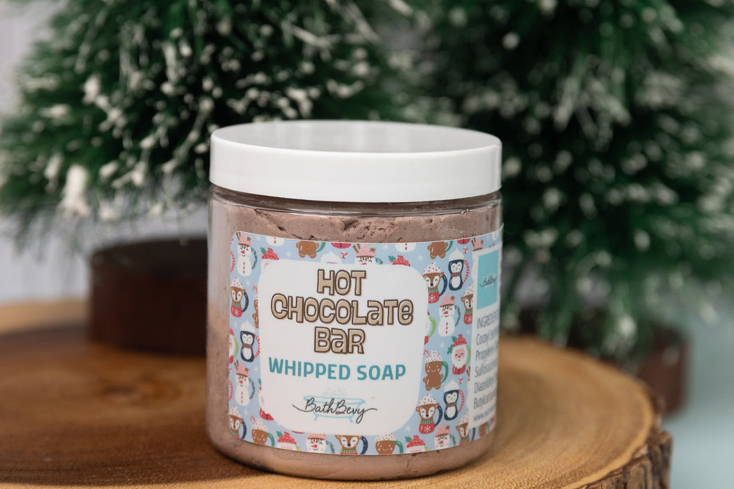 HOT CHOCOLATE BAR WHIPPED SOAP