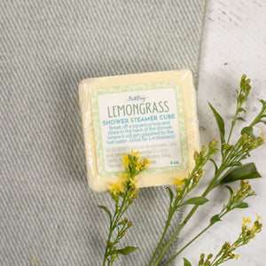 LEMONGRASS SHOWER STEAMER CUBE