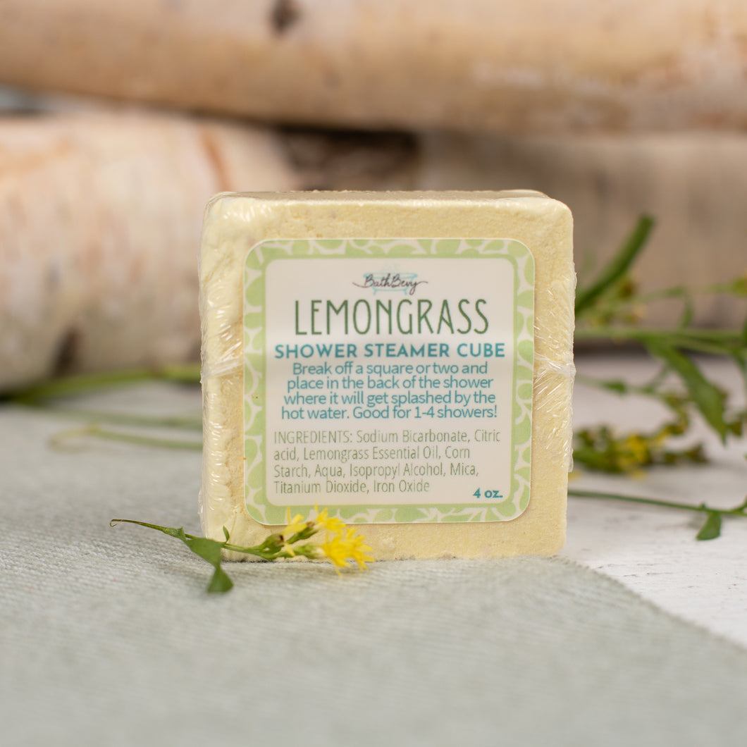 LEMONGRASS SHOWER STEAMER CUBE