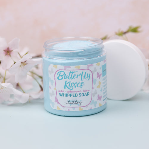 BUTTERFLY KISSES WHIPPED SOAP