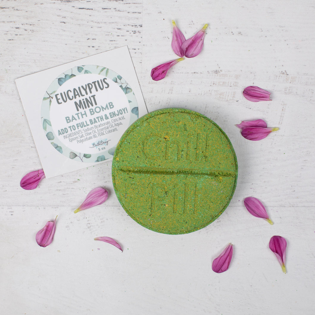 EUCALYPTUS MINT BATH BOMB