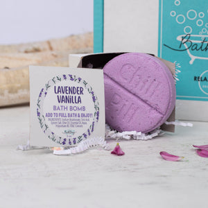 LAVENDER VANILLA BATH BOMB