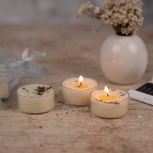 Load image into Gallery viewer, PATCHOULI CLOVEBUD SOY TEALIGHTS (SET OF 4)