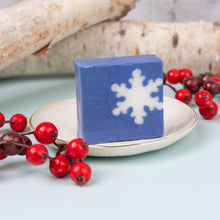 Load image into Gallery viewer, SNOWFLAKE SOAP BAR