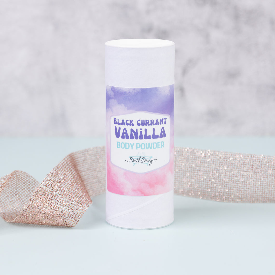 BLACK CURRANT VANILLA BODY POWDER