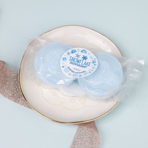 SNOWFLAKE SHOWER STEAMERS (SET OF 2)