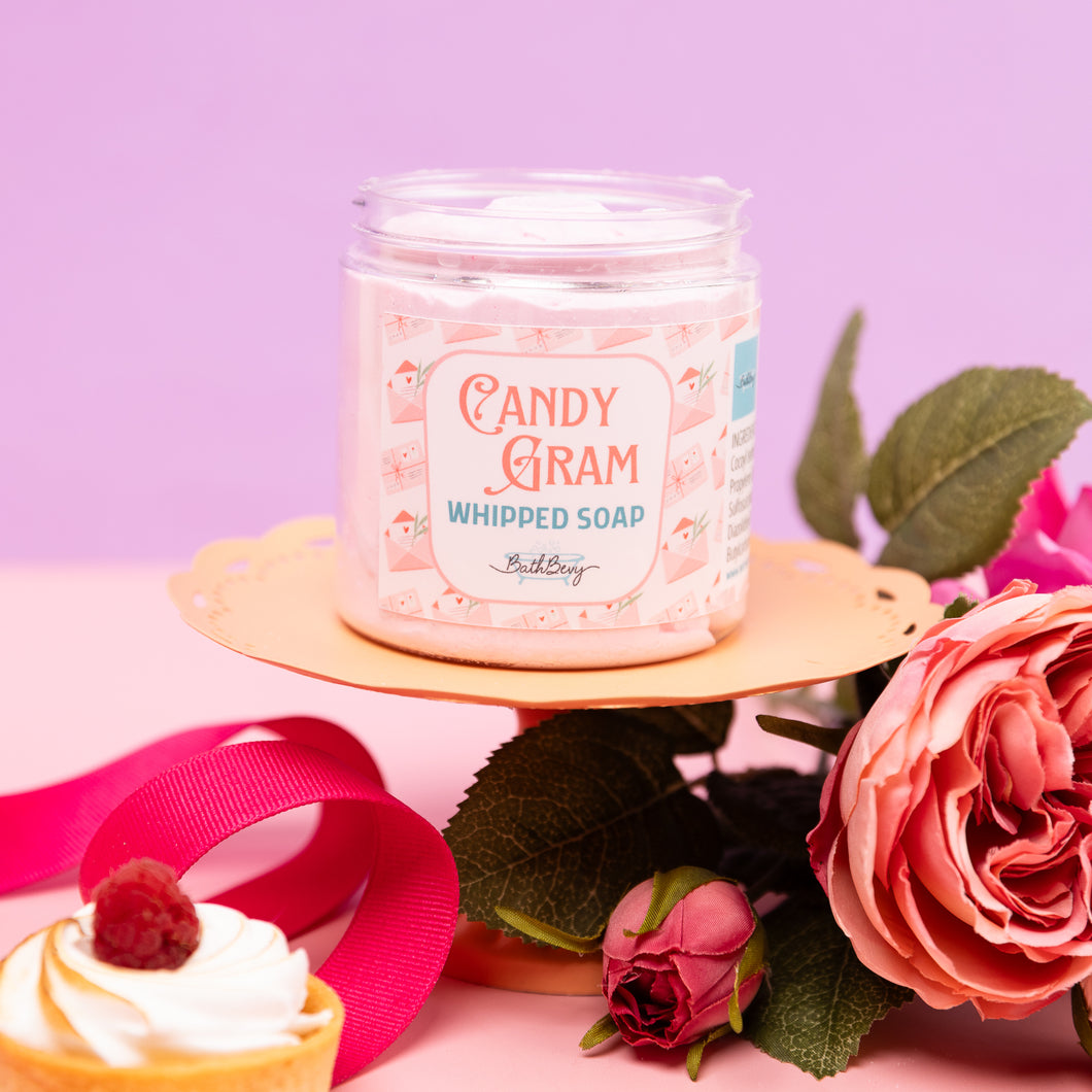 CANDY GRAM WHIPPED SOAP