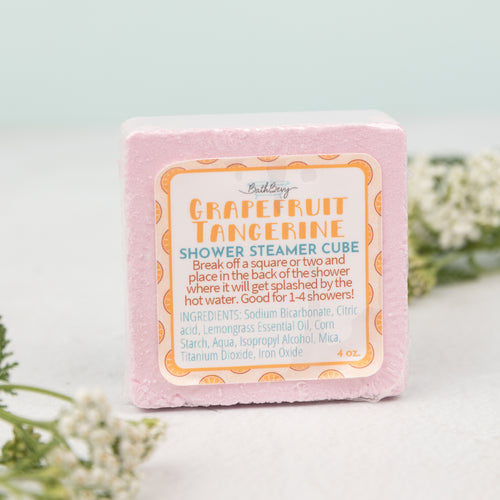 GRAPEFRUIT TANGERINE SHOWER STEAMER CUBE