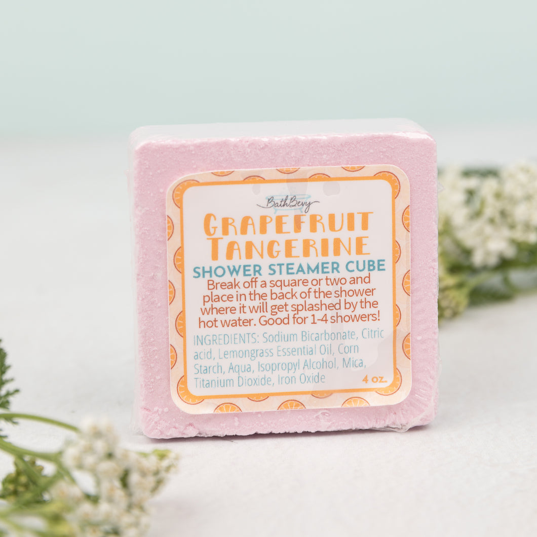 GRAPEFRUIT TANGERINE SHOWER STEAMER CUBE