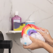 Load image into Gallery viewer, RAINBOW BATH POUF &amp; SPONGE