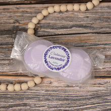 Load image into Gallery viewer, CALMING LAVENDER SHOWER STEAMERS (SET OF 2)