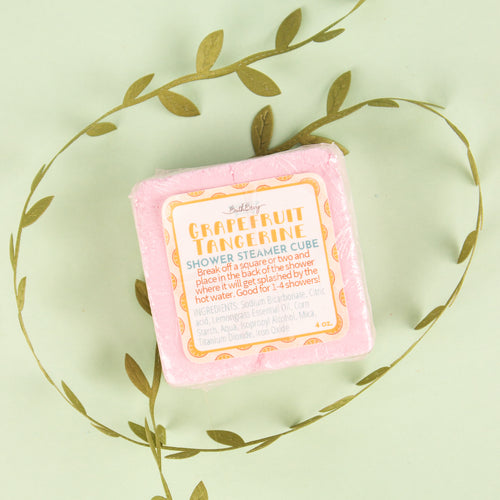 GRAPEFRUIT TANGERINE SHOWER STEAMER CUBE