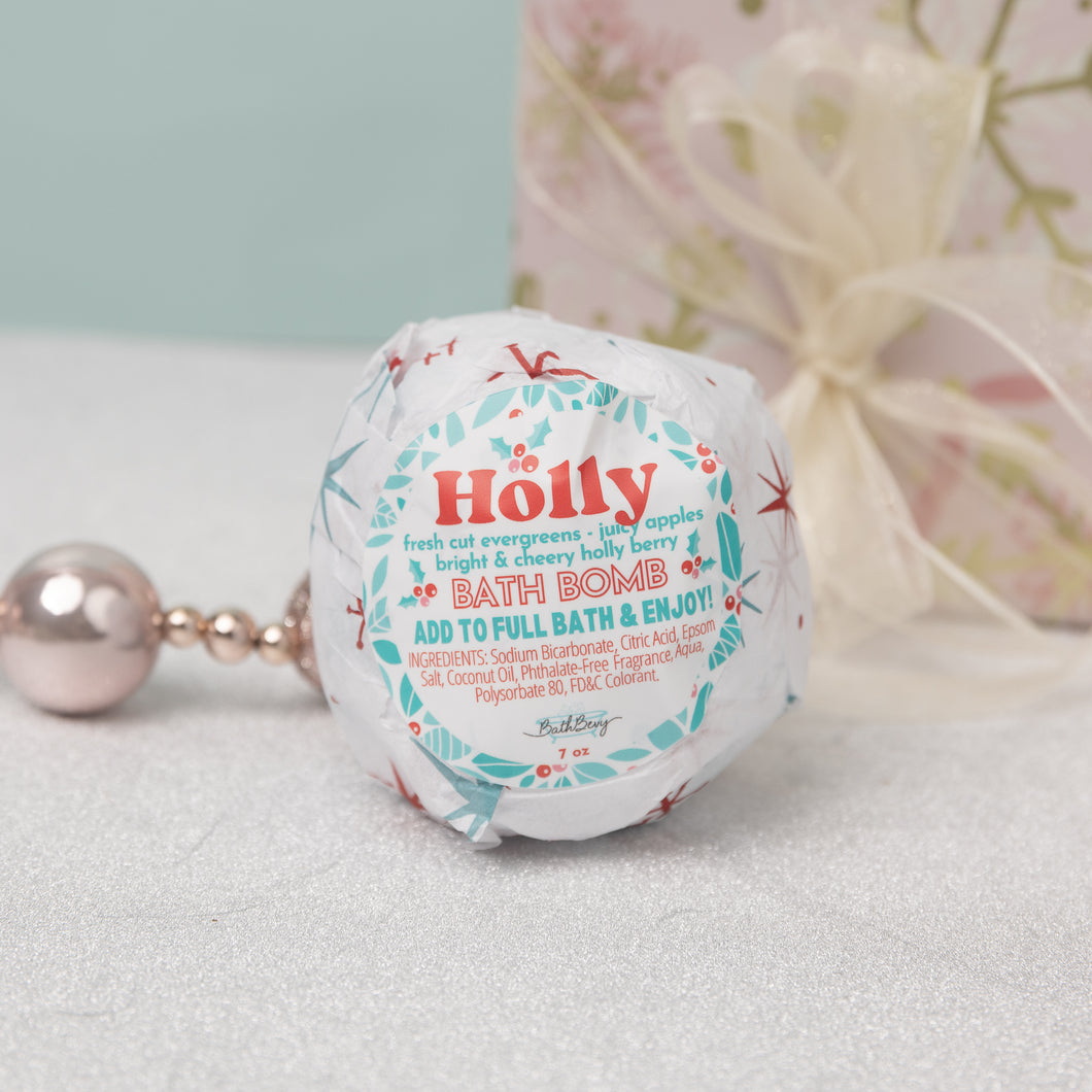 HOLLY BATH BOMB