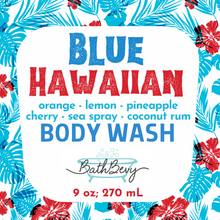 Load image into Gallery viewer, BLUE HAWAIIAN BODY WASH