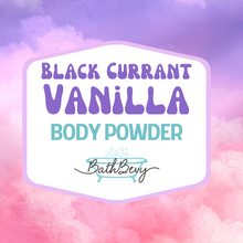 Load image into Gallery viewer, BLACK CURRANT VANILLA BODY POWDER