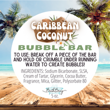 Load image into Gallery viewer, CARIBBEAN COCONUT BUBBLE BAR