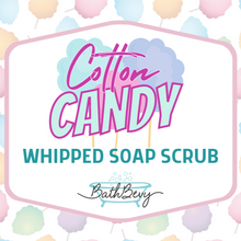 Load image into Gallery viewer, COTTON CANDY WHIPPED SOAP SCRUB