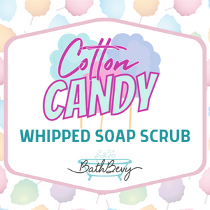 COTTON CANDY WHIPPED SOAP SCRUB