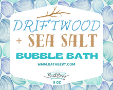 Load image into Gallery viewer, DRIFTWOOD + SEA SALT BUBBLE BATH