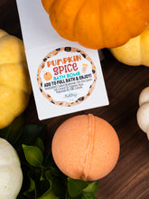 Load image into Gallery viewer, PUMPKIN SPICE BATH BOMB