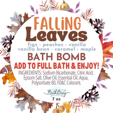 Load image into Gallery viewer, FALLING LEAVES BATH BOMB