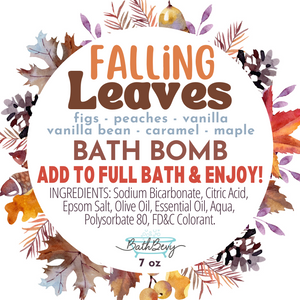 FALLING LEAVES BATH BOMB