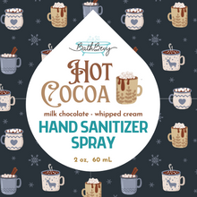 Load image into Gallery viewer, HOT COCOA HAND SANITIZER SPRAY