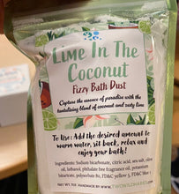 Load image into Gallery viewer, LIME IN THE COCONUT BATH FIZZY DUST