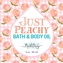 Load image into Gallery viewer, JUST PEACHY BATH AND BODY OIL